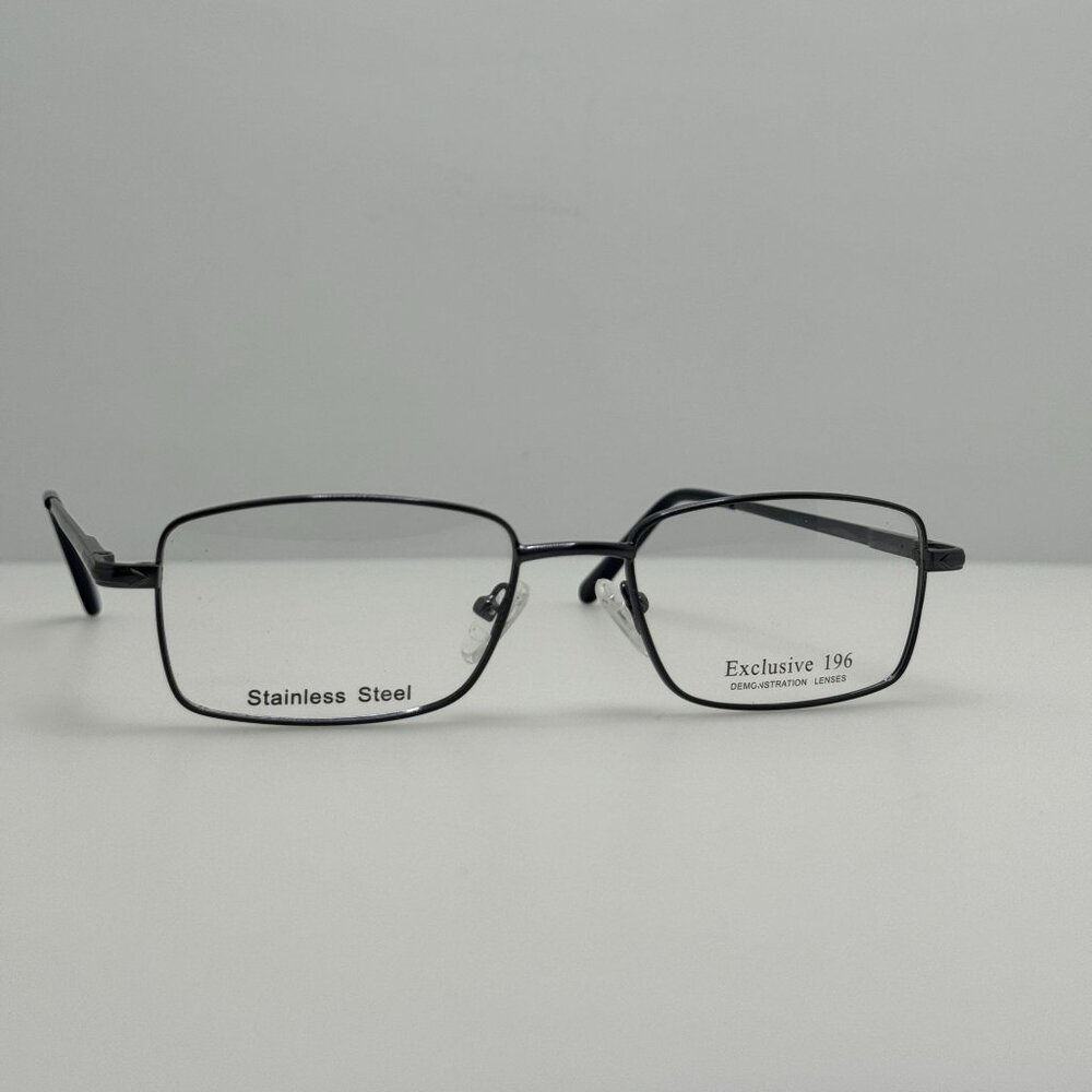 Exclusive Eyeglasses Eye Glasses Frames 196 Blue 52-18-140